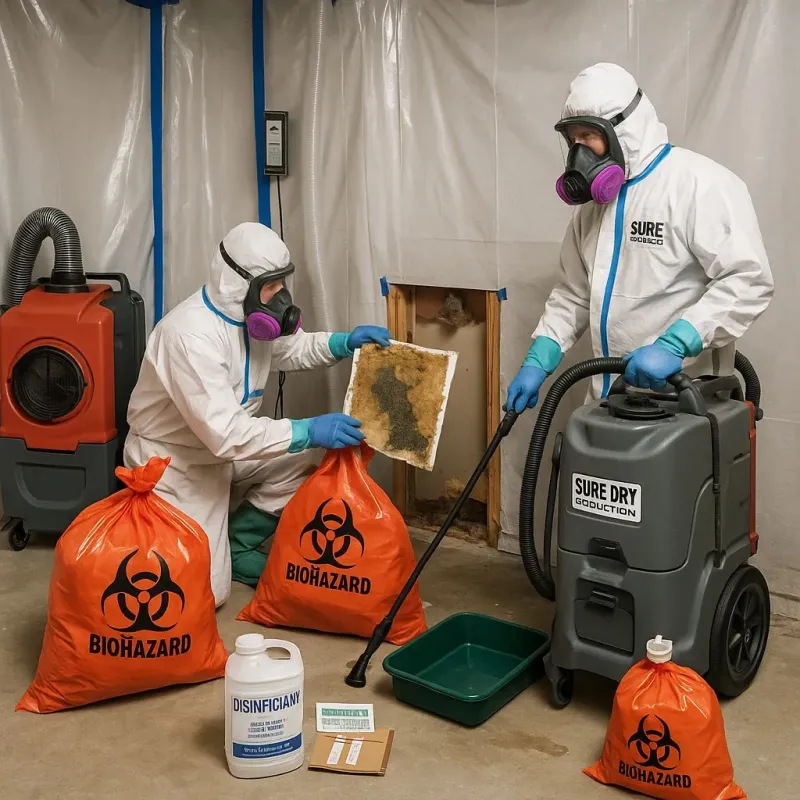 Contaminated Water Handling Protocols process in Stanleytown, VA