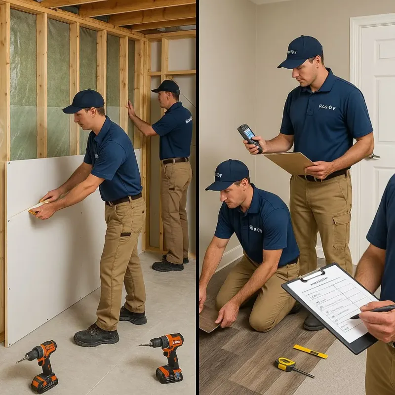 Repairs and Reconstruction process in Stanleytown, VA